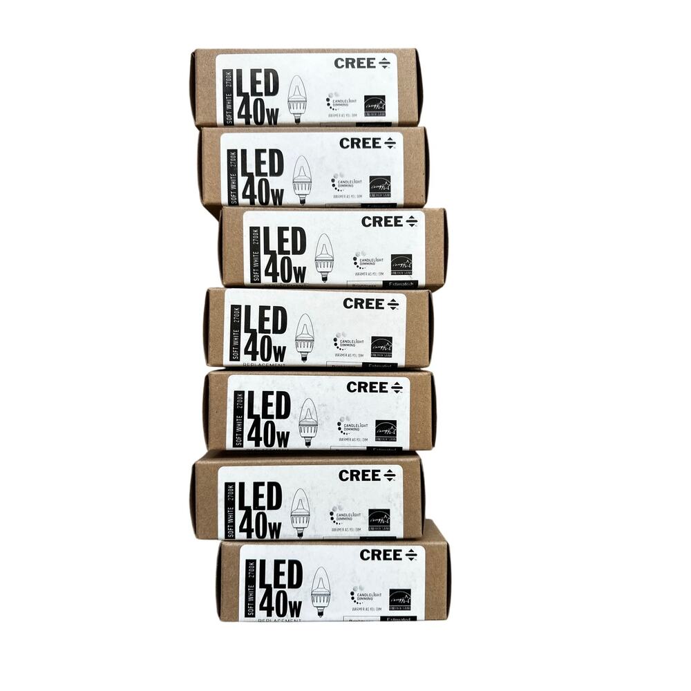 Cree 40w LED Light Bulbs 7 total free shipping